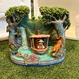 Jim Shore Disney Jungle Cruise - Red and Blue